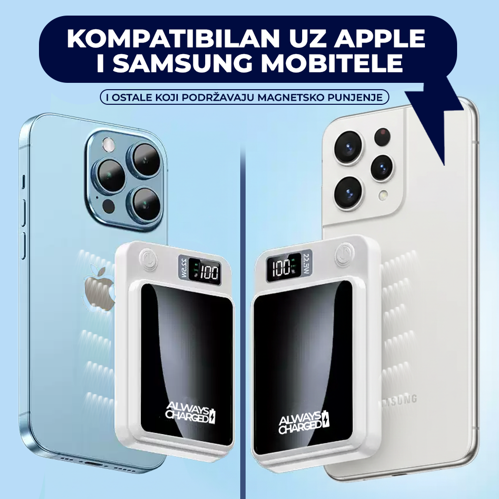 AlwaysCharged™ Bežična Prijenosna Baterija