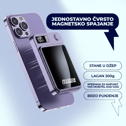 AlwaysCharged™ Bežična Prijenosna Baterija