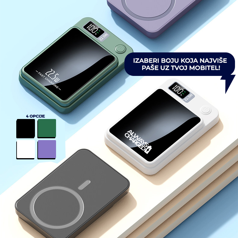 AlwaysCharged™ Bežična Prijenosna Baterija